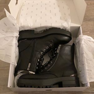 Guess Fearne Platform Combat Boots